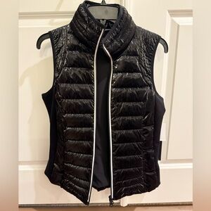 NWT Blanc Noir Breakthrough Black Puffer Vest